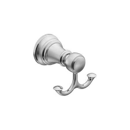 Moen Weymouth Double Robe Hook Ch YB8403CH